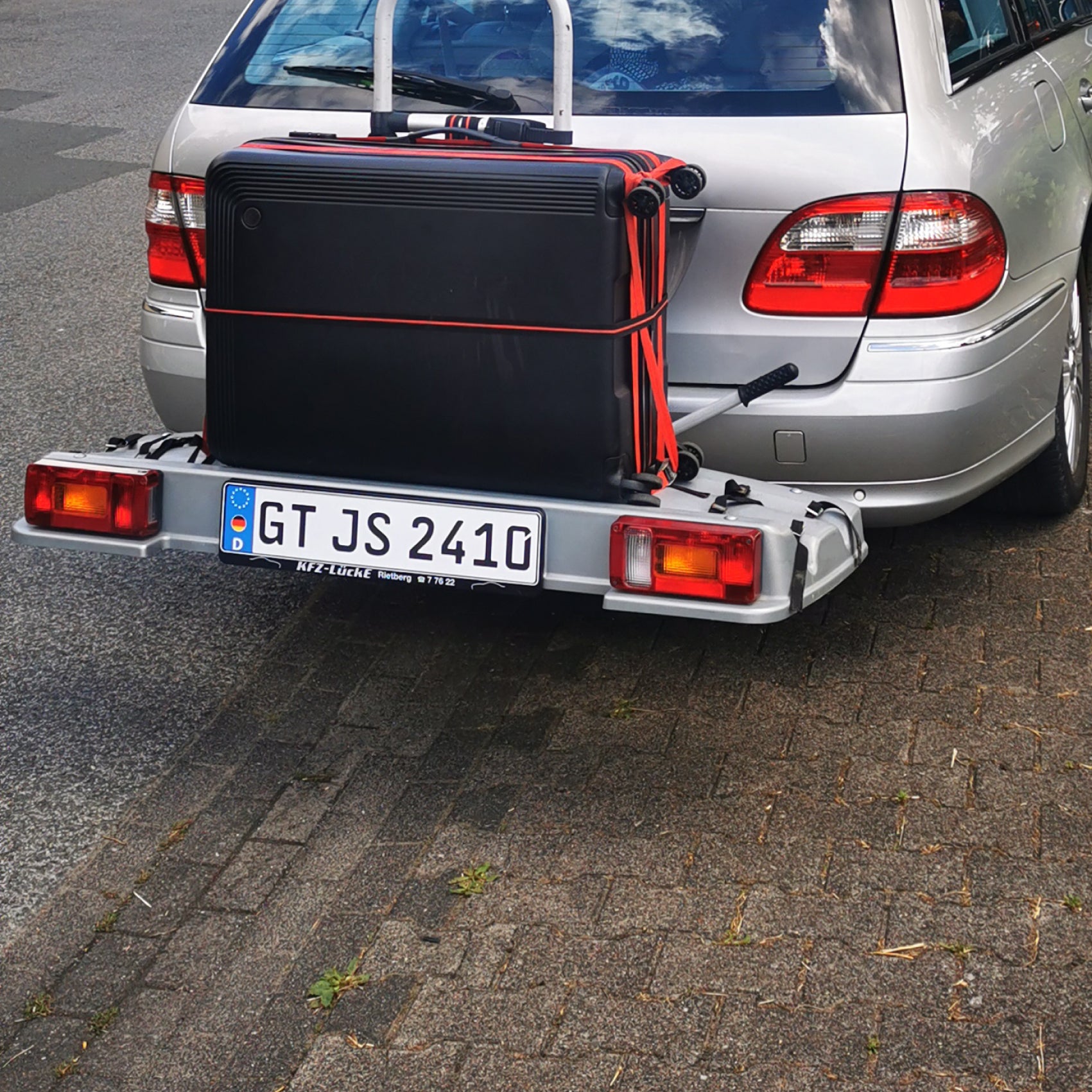 Kennzeichen für Fahrradträger Praktisch und rechtssicher schilderqueen.de Schilder & mehr