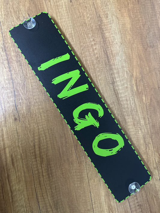 LKW-Namensschild "Ingo" – B-Ware zum Sonderpreis