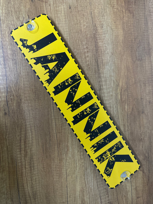 LKW-Namensschild "Jannik" – B-Ware zum Sonderpreis