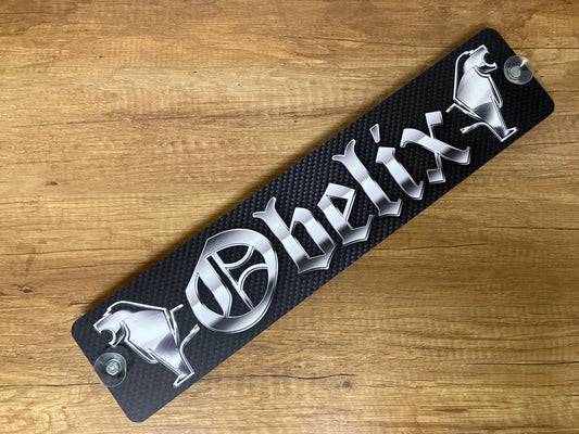 LKW-Namensschild "Obelix" – B-Ware zum Sonderpreis
