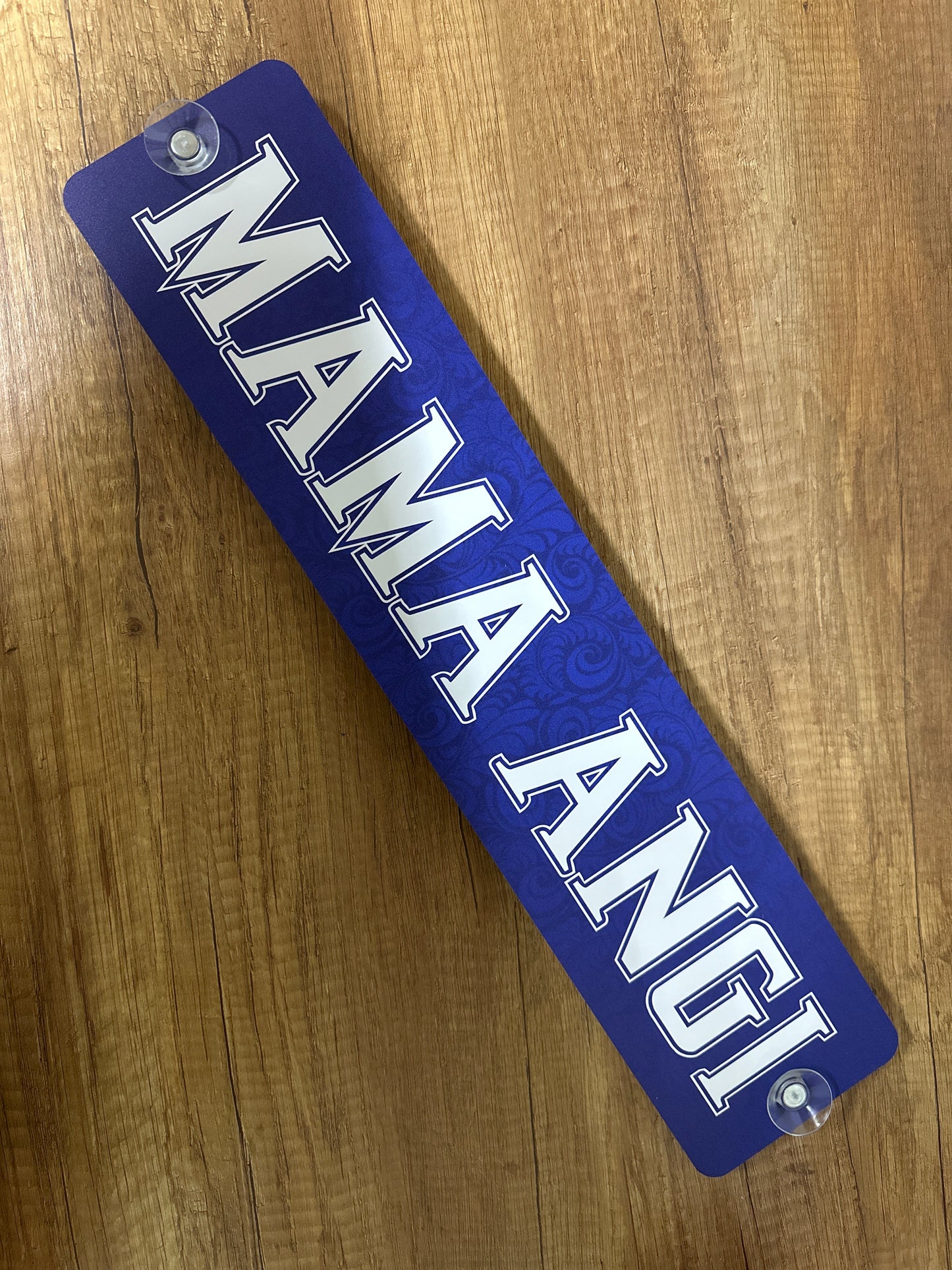 LKW-Namensschild "Mama Angi" – B-Ware zum Sonderpreis