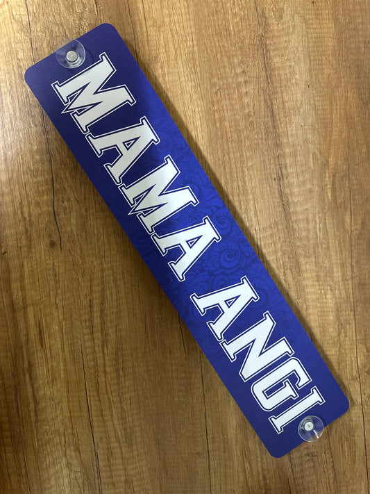 LKW-Namensschild "Mama Angi" – B-Ware zum Sonderpreis
