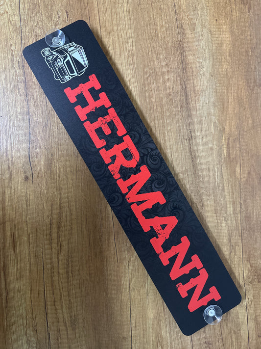 LKW-Namensschild "Hermann" – B-Ware zum Sonderpreis