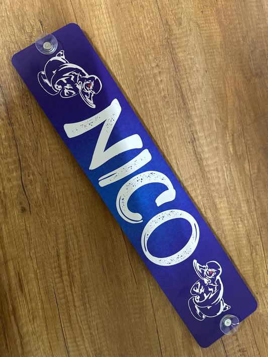 LKW-Namensschild "Nico" – B-Ware zum Sonderpreis