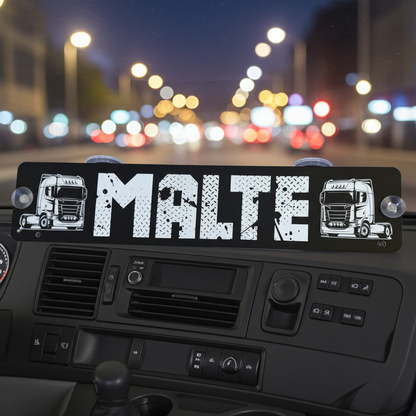 LKW-Namensschild "Malte" – B-Ware zum Sonderpreis