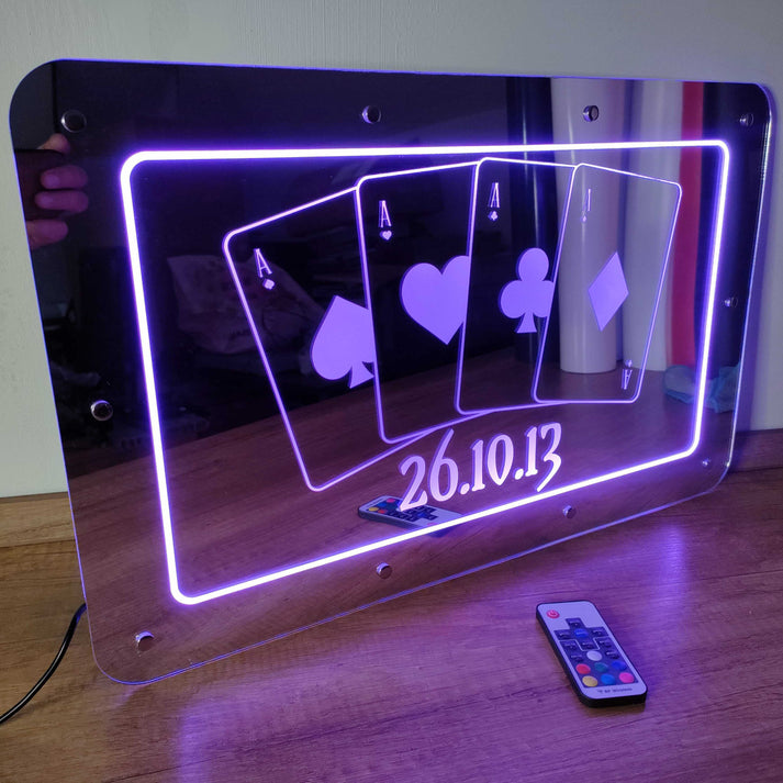 LED Schild personalisiert kaufen Ansicht 5