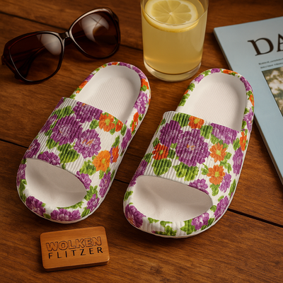 Soft Slippers Trend 2026 Blumenmuster