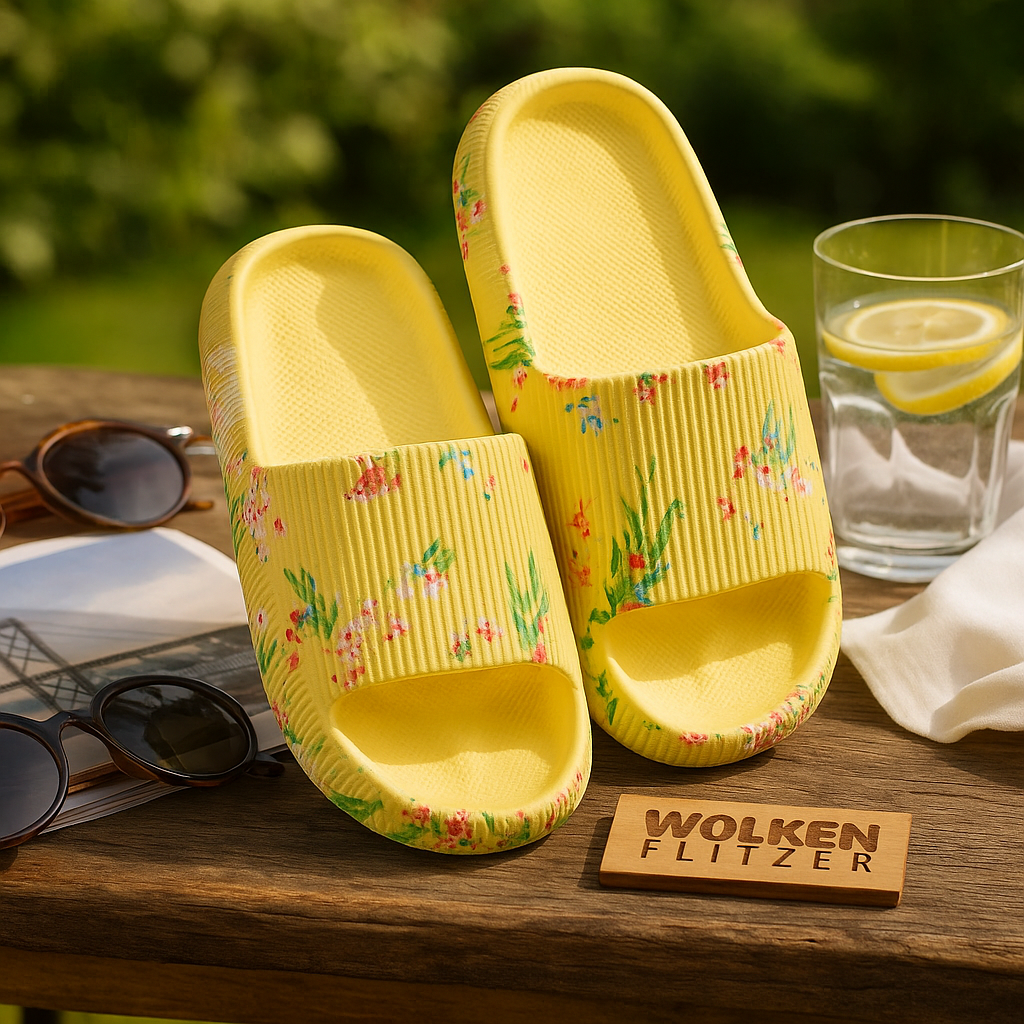 Wolkenflitzer - Gehen wie auf Wolken wird mit diesen Schlappen möglich