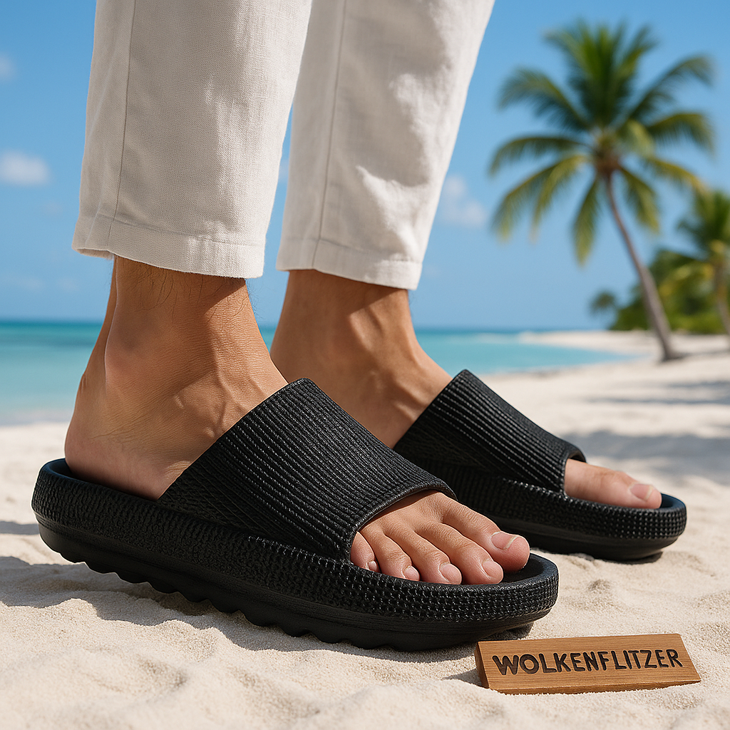 Wolkenflitzer - Gehen wie auf Wolken wird mit diesen Schlappen möglich