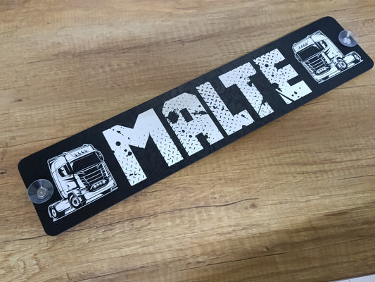 LKW-Namensschild "Malte" – B-Ware zum Sonderpreis