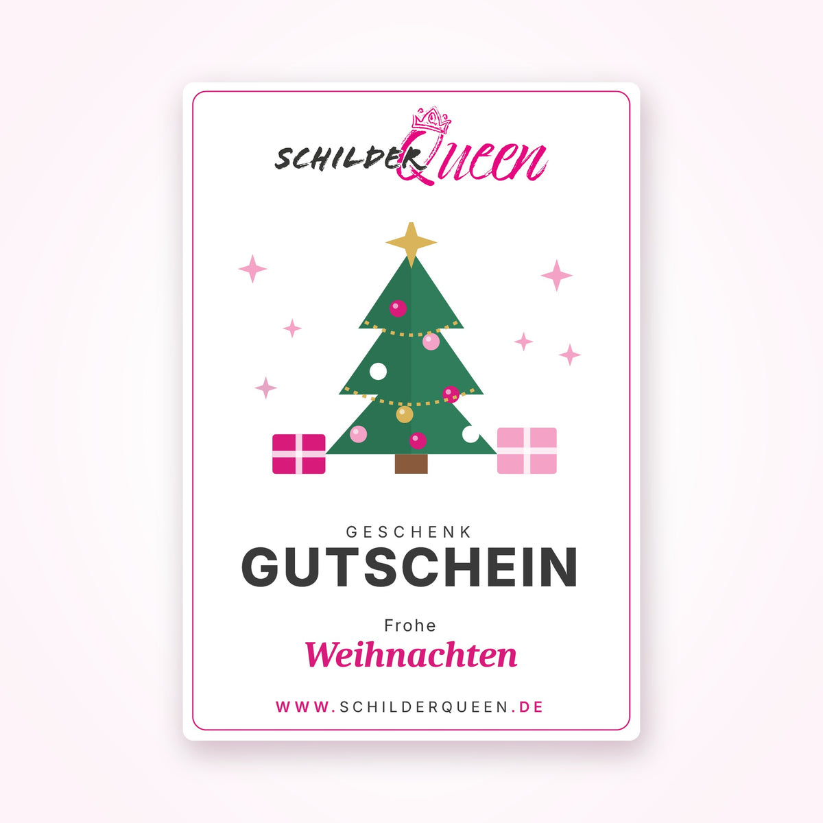 Wertgutschein Weihnachten – Betrag frei wählbar